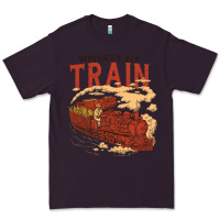Plum Whiskey Train Premium Tee - linhVisuals