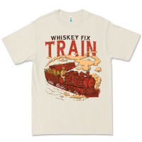 Bone Whiskey Train Premium Tee - linhVisuals