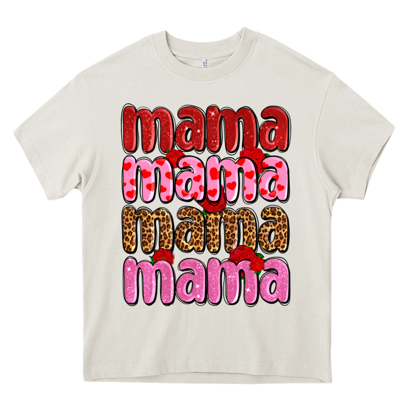 Valentines Day Mama Olivia Heavy Core Tee by OliviaCreatesArt | Teevron