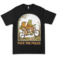Frogs And Toad Fucks The Police Premium Tee | Teevron