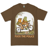 Cacao Frogs And Toad Fucks The Police Premium Tee - linhVisuals