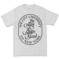 Dove Grey College Of Staten Island Premium Tee - linhVisuals