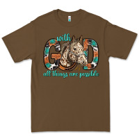 Cacao with god all things are possible with horse bbs Premium Tee - BundleAndBundleShop