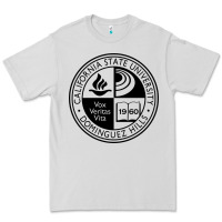 Dove Grey Csu Dominguez Hills Premium Tee - linhVisuals