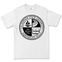 White Csu Dominguez Hills Premium Tee - linhVisuals