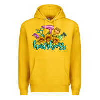 Lemon hairboss western sunflowers hairdresser Premium Hoodie - Artiststas