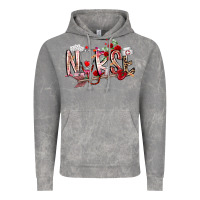 Cloud Rock nurse valentines day Vintage Hoodie - RacoonDesign