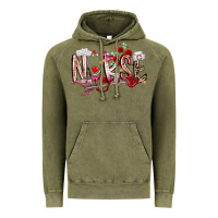 Vintage Olive nurse valentines day Vintage Hoodie - RacoonDesign