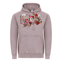Vintage Zinc nurse valentines day Vintage Hoodie - RacoonDesign