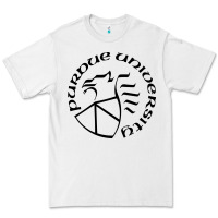 White Purdue University Premium Tee - linhVisuals