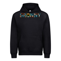Black granny cowhide sunflower Urban Hoodie - Jasminsmagicworld