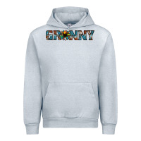 Heather Grey granny cowhide sunflower Urban Hoodie - Jasminsmagicworld