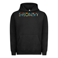 Pigment Black granny cowhide sunflower Urban Hoodie - Jasminsmagicworld