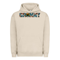 Pigment French Oak granny cowhide sunflower Urban Hoodie - Jasminsmagicworld