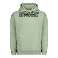 Pigment Oil Green granny cowhide sunflower Urban Hoodie - Jasminsmagicworld