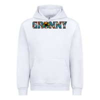 White granny cowhide sunflower Urban Hoodie - Jasminsmagicworld