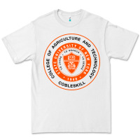 White Suny Cobleskill Premium Tee - linhVisuals