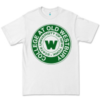 White Suny Old Westbury Premium Tee - linhVisuals