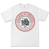 White Suny Oneonta Premium Tee - linhVisuals
