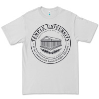 Dove Grey Temple University Premium Tee - linhVisuals