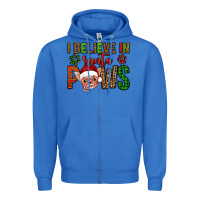 True Royal i believe in santa paws chihuahuha Zipper Hoodie - Jasminsmagicworld