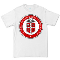White Texas Tech University Premium Tee - linhVisuals