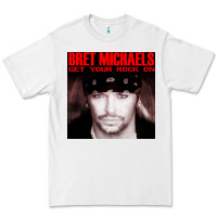 White #bret michaels get your rock on tour 2022 Premium Tee - linhVisuals