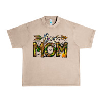 French Oak Boy Mom Urban Heavy Tee - CowhideDigitalArt