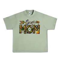 Oil Green Boy Mom Urban Heavy Tee - CowhideDigitalArt