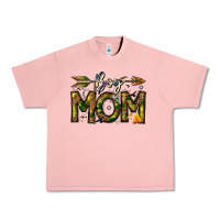 Salmon Boy Mom Urban Heavy Tee - CowhideDigitalArt