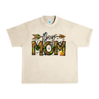 Sandshell Boy Mom Urban Heavy Tee - CowhideDigitalArt