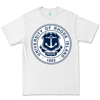 White University Of Rhode Island Premium Tee - linhVisuals
