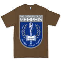 Cacao University Of Memphis Premium Tee - linhVisuals
