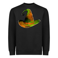 Black leopard witch hat Heavyweight Sweatshirt - Jasminsmagicworld