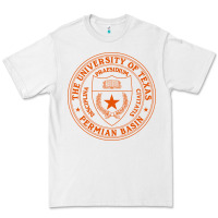 White Ut Permian Basin Premium Tee - linhVisuals
