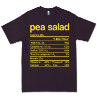 Plum pea salad nutrition facts funny thanksgiving christmas food Premium Tee - linhVisuals