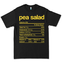 Pea Salad Nutrition Facts Funny Thanksgiving Christmas Food Premium Tee | Teevron