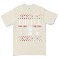 Bone coffee ugly sweater christmas Premium Tee - linhVisuals