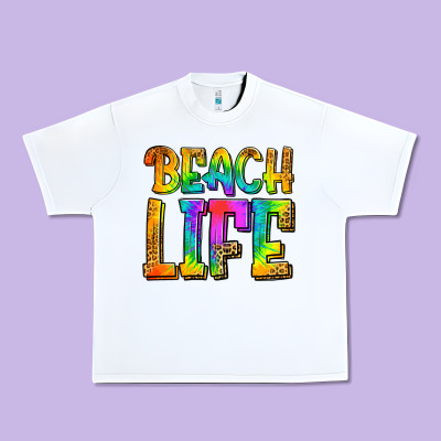Beach Life Urban Heavy Tee Designed By Jasminsmagicworld