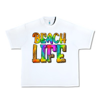 White beach life Urban Heavy Tee - Jasminsmagicworld