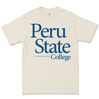 Bone Peru State College Wordmark Premium Tee - linhVisuals