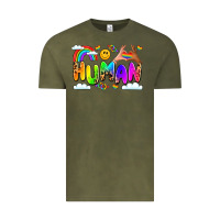 Vintage Olive human pride Vintage Tee - LillyAllenDesigns