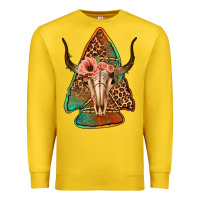 Lemon bullskull arrowhead Premium Sweatshirt - Jasminsmagicworld