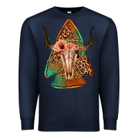 Navy bullskull arrowhead Premium Sweatshirt - Jasminsmagicworld