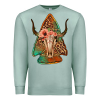 Seafoam bullskull arrowhead Premium Sweatshirt - Jasminsmagicworld