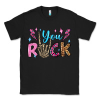 Black you rock valentine's day olivia Classic Tee - OliviaCreatesArt