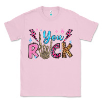 Bubblegum Pink you rock valentine's day olivia Classic Tee - OliviaCreatesArt