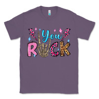 Lavender you rock valentine's day olivia Classic Tee - OliviaCreatesArt