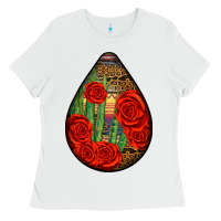 White mexican teardrop Ladies Tee - BundleAndBundleShop