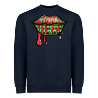 Navy summer vibes watermelon lips Heavyweight Sweatshirt - Jasminsmagicworld